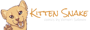 Kitten Snake Comics Logo